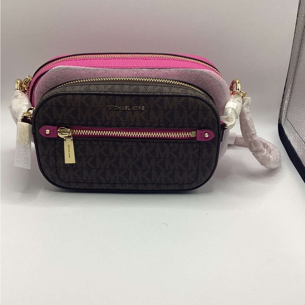 NWT Jet Set Michael Kors Camera Crossbody
